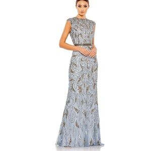 Gorgeous Mac Duggal beaded dress